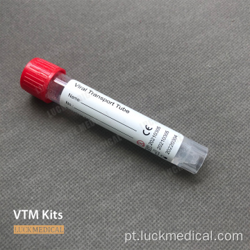 Kit de mídia de transporte viral 3ml VTM FDA